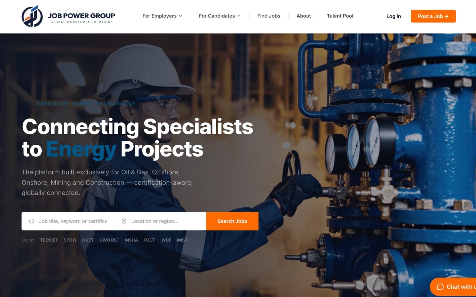 Job Power Group — Energy Recruitment