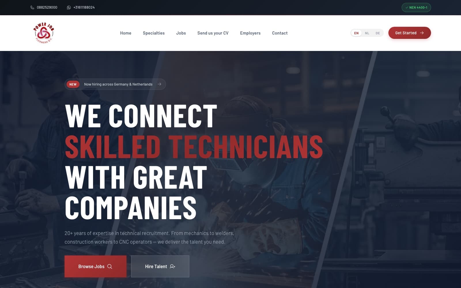 Power Job Flexwerk — Recruitment & Staffing